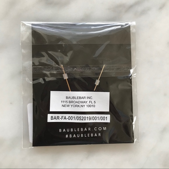 3/$30 NWT Baublebar Hypoallergenic Farah Earrings - Picture 6 of 7